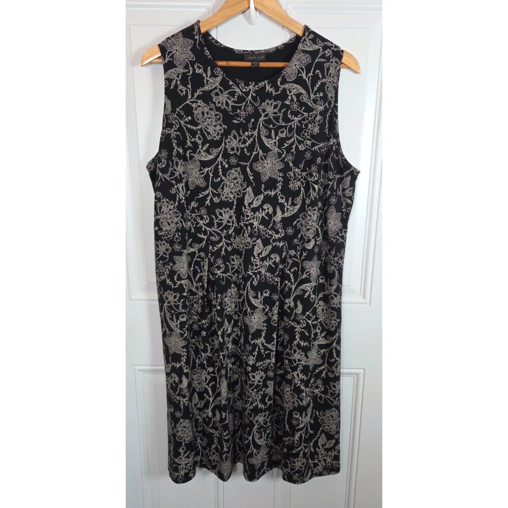 J. Jill Wearever Collection Plus Size Floral Dress Size 1X Knee Length